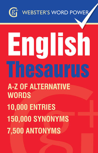 Couverture du livre « Webster's Word Power English Thesaurus » de Kirkpatrick Betty aux éditions Waverley Books