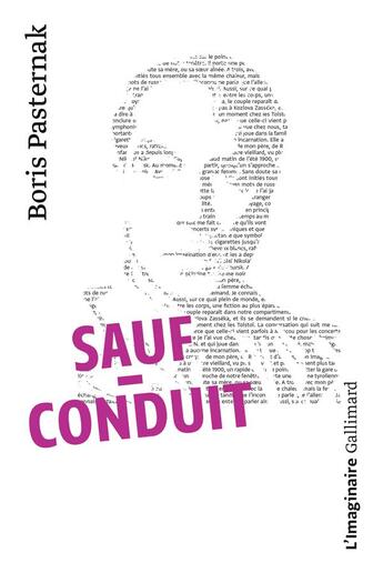 Couverture du livre « Sauf-conduit » de Boris Pasternak aux éditions Gallimard