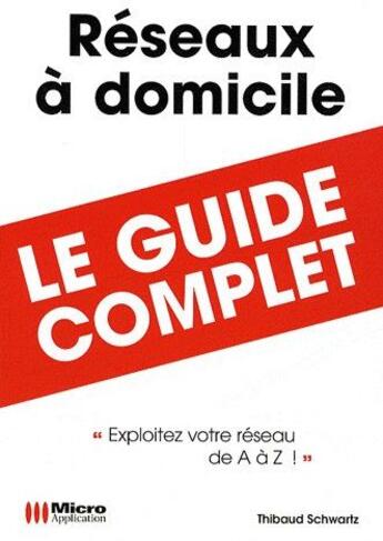 Couverture du livre « Réseaux à domicile ; 