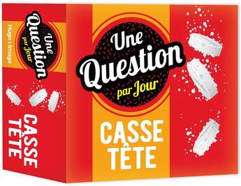 Couverture du livre « Une question par jour casse tête (édition 2020) » de  aux éditions Hugo Image