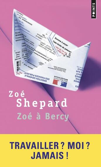 Couverture du livre « Zoé à Bercy » de Zoe Shepard aux éditions Points