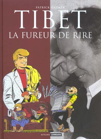 Couverture du livre « La fureur de rire » de Tibet et Gaumer aux éditions Lombard