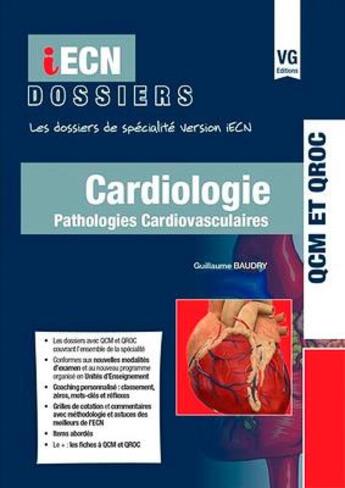 Couverture du livre « Iecn Dossiers Cardiologie » de G. Baudry aux éditions Vernazobres Grego