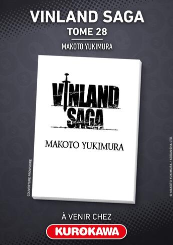 Couverture du livre « Vinland saga Tome 28 » de Makoto Yukimura aux éditions Kurokawa