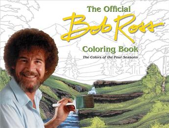 Couverture du livre « Bob ross coloring book -four seasons » de  aux éditions Rizzoli