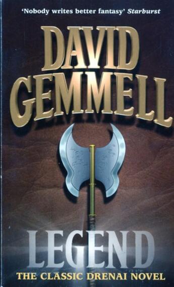 Couverture du livre « LEGEND » de David Gemmell aux éditions Orbit Uk