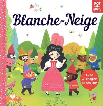 Couverture du livre « Ma petite histoire - blanche neige » de Sophie Rohrbach aux éditions Deux Coqs D'or