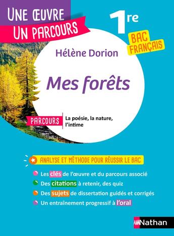 Couverture du livre « Mes forets » de Revert Anne aux éditions Nathan