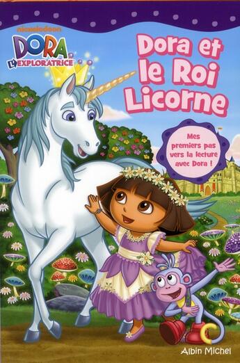 Couverture du livre « Dora et le roi licorne » de  aux éditions Albin Michel