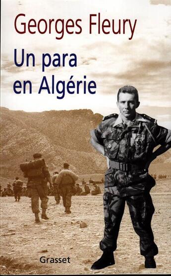 Couverture du livre « Un para en Algérie » de Georges Fleury aux éditions Grasset