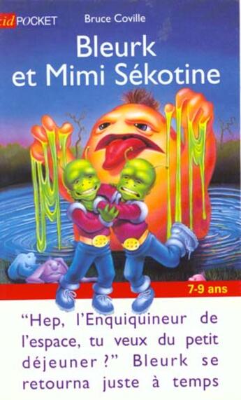 Couverture du livre « Space Brat 2 Jumeau Diabolique » de Bruce Coville aux éditions Pocket Jeunesse