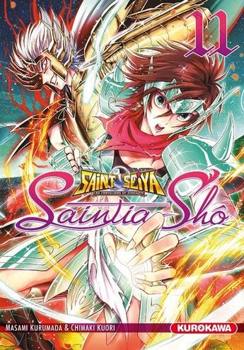 Couverture du livre « Saint Seiya : les chevaliers du Zodiaque - Saintia Shô Tome 11 » de Masami Kurumada et Chimaki Kuori aux éditions Kurokawa