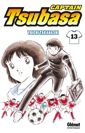 Couverture du livre « Captain Tsubasa Tome 13 » de Yoichi Takahashi aux éditions Glenat