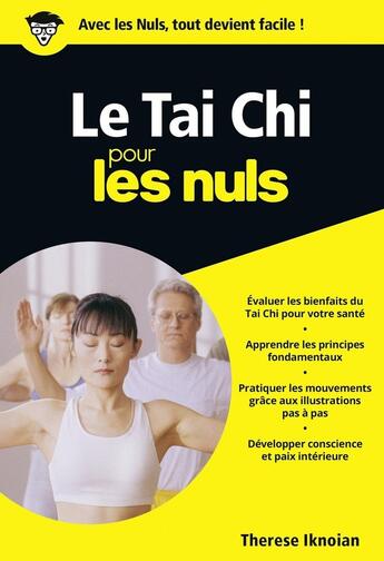 Couverture du livre « Tai chi poche pour les nuls » de Therese Iknoian aux éditions First