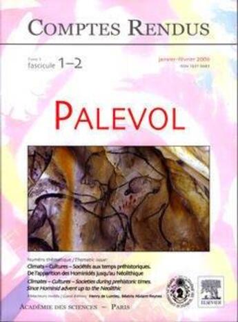 Couverture du livre « Comptes rendus academie des sciences, palevol, t.5, fascicule 1-2, janvier fevrier 2006 : climats-cult » de De Lumley Henry aux éditions Elsevier