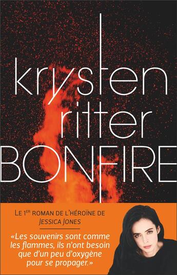 Couverture du livre « Bonfire » de Krysten Ritter aux éditions Pygmalion