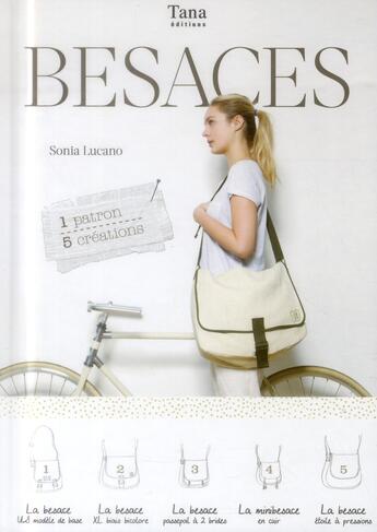 Couverture du livre « Besaces » de Sonia Lucano aux éditions Tana