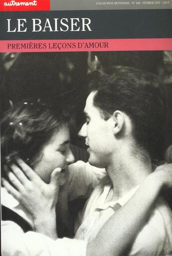 Couverture du livre « Le Baiser » de Gerald Cahen aux éditions Autrement