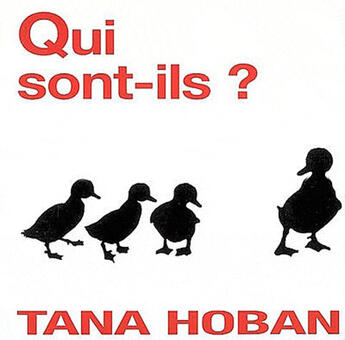 Couverture du livre « Qui sont-ils ? » de Tana Hoban aux éditions Kaleidoscope