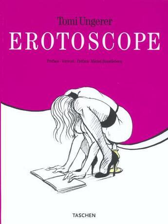 Couverture du livre « Erotoscope » de Ungerer Tomi aux éditions Taschen