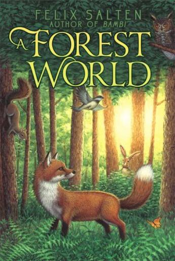 Couverture du livre « A Forest World » de Felix Salten aux éditions Aladdin