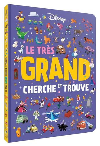 Couverture du livre « Cherche et trouve géant » de Disney aux éditions Disney Hachette