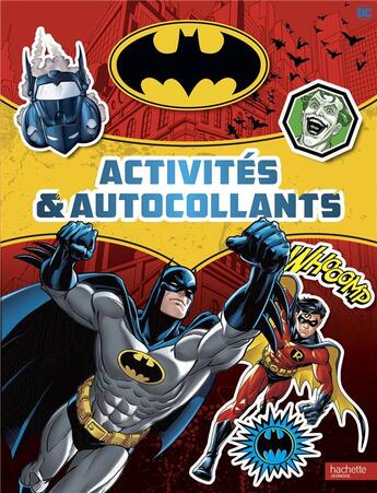 Couverture du livre « Batman- activites et autocollants » de  aux éditions Hachette Jeunesse