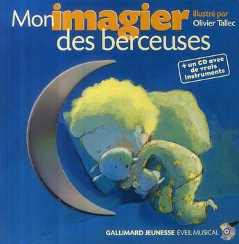 Couverture du livre « Mon imagier des berceuses » de  aux éditions Gallimard-jeunesse