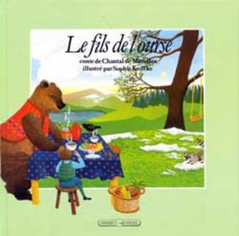Couverture du livre « Le fils de l'ourse » de Marolles Chantal aux éditions Grasset Jeunesse