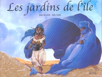 Couverture du livre « Les jardins de l'ile » de Siccardi/Guth aux éditions Rocher