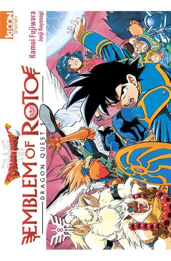 Couverture du livre « Dragon quest - emblem of Roto Tome 8 » de Kamui Fujiwara et Chiaki Kawamata aux éditions Ki-oon