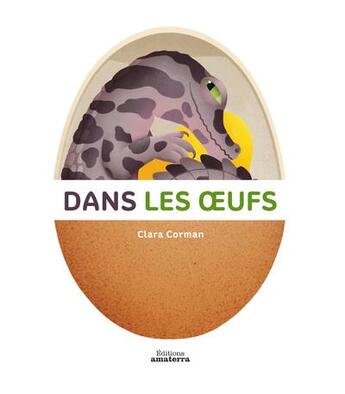 Couverture du livre « Dans les oeufs » de Clara Corman aux éditions Amaterra