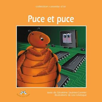 Couverture du livre « Puce et puce » de Geraldine Saulnier-Cormier aux éditions Bouton D'or