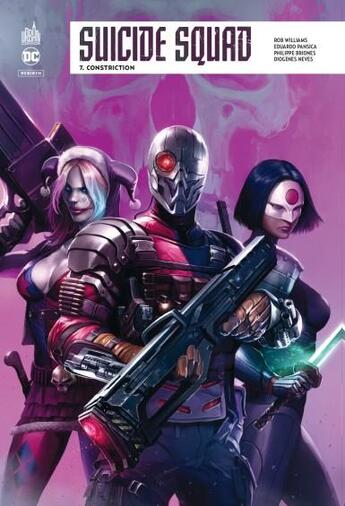 Couverture du livre « Suicide squad rebirth Tome 7 : constriction » de Williams et Collectif aux éditions Urban Comics