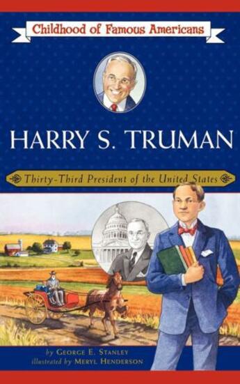 Couverture du livre « Harry S. Truman » de Stanley George E aux éditions Aladdin