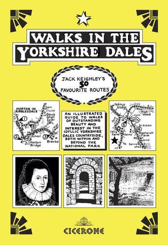 Couverture du livre « **walking in the yorkshire dales » de J.Keighley'S aux éditions Cicerone Press