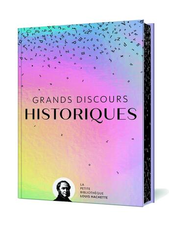 Couverture du livre « Grands discours historiques » de Pierre-Valéry Archassal aux éditions Hachette Pratique