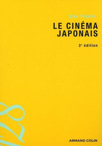 Couverture du livre « Le cinéma japonais » de Tessier-M aux éditions Armand Colin