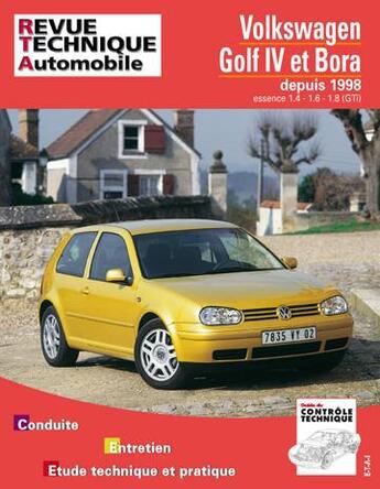 Couverture du livre « Rta 618.1 vw golf iv bora es. 1.4/1.6/1.8 » de  aux éditions Etai