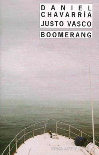 Couverture du livre « Boomerang » de Chavarria/Vasco aux éditions Rivages