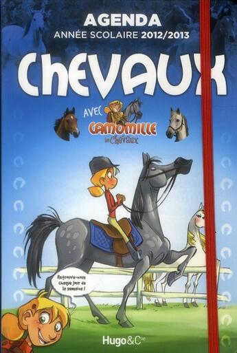 Couverture du livre « Chevaux ; agenda 2012-2013 » de Frederic Brremaud aux éditions Hugo Jeunesse