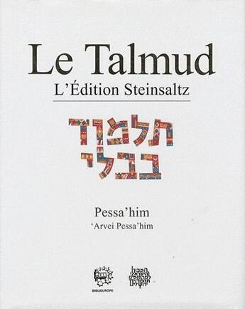 Couverture du livre « Talmud ; Babli Sanhedrin 2 t.14 » de Adin Steinsaltz aux éditions Biblieurope