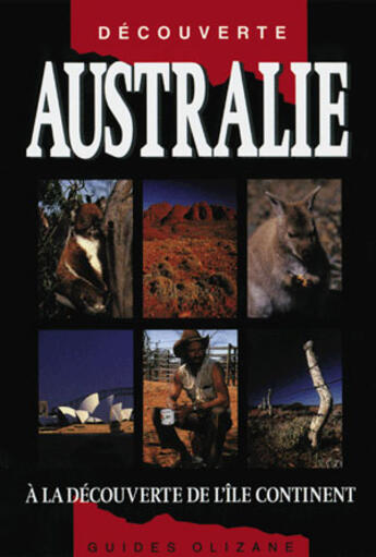 Couverture du livre « Australie » de Olizane aux éditions Olizane