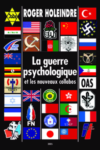 Couverture du livre « La guerre psychologique et les nouveaux collabos » de Roger Holeindre aux éditions Heligoland