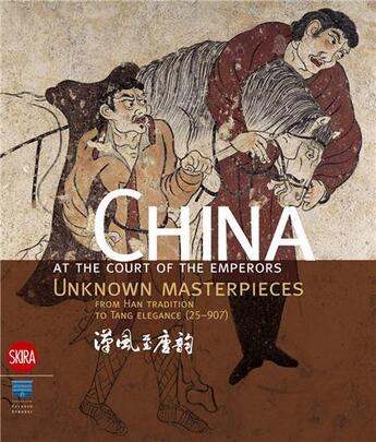 Couverture du livre « China at the court of the emperors » de Rastelli Sabrina aux éditions Skira