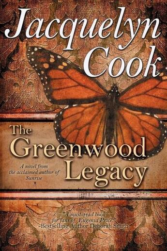 Couverture du livre « The greenwood legacy » de Cook Jacquelyn aux éditions Bellebooks