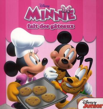 Couverture du livre « Minnie fait des gâteaux » de  aux éditions Disney Hachette