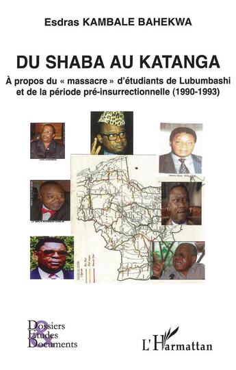 Couverture du livre « Du Shaba au Katanga ; à propos du 