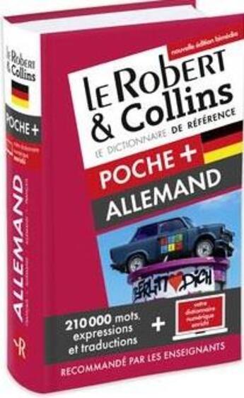 Couverture du livre « Dictionnaire ; poche + allemand » de  aux éditions Le Robert