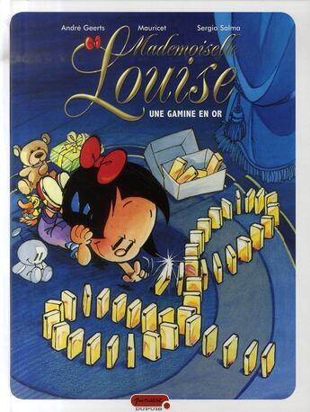 Couverture du livre « Mademoiselle louise Tome 2 ; une gamine en or » de Geerts/Mauricet aux éditions Dupuis